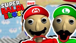 SUPER BALDI BROS! THE WEIRDEST BALDI MOD YET! | Baldi's Basics (Mario Mod)