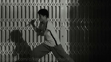 Fight style #nunchaku. Bài côn phong cách chiến đấu. Côn nhị khúc