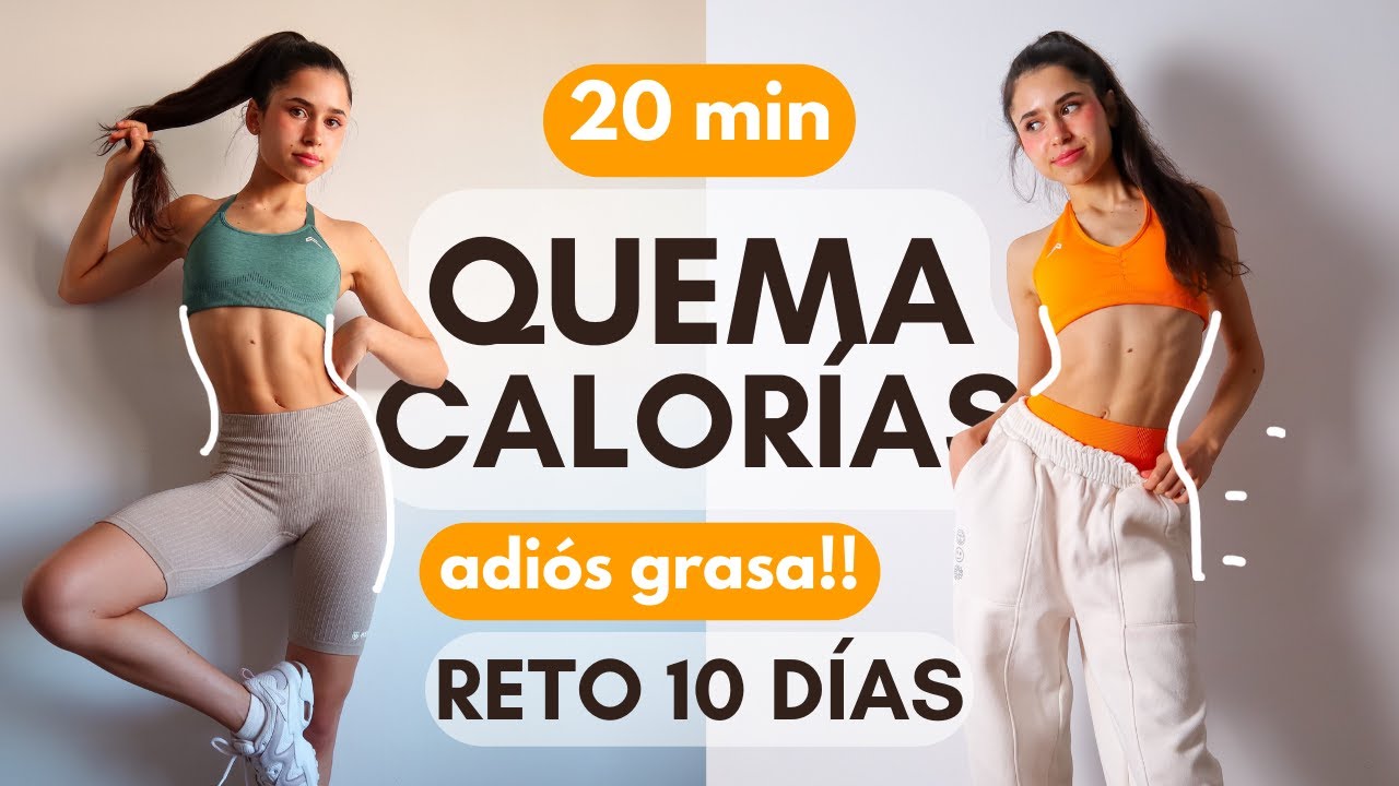 20 min ejercicios para QUEMAR CALORÍAS en casa CON PESA!! CARDIO HIIT