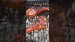 grill turkey legs #shorts #cooking #food #breakfastsandwich