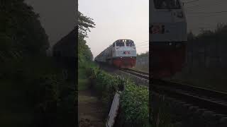 Ka Probowangi Ngebut tiber candi #keretaapi #transportation