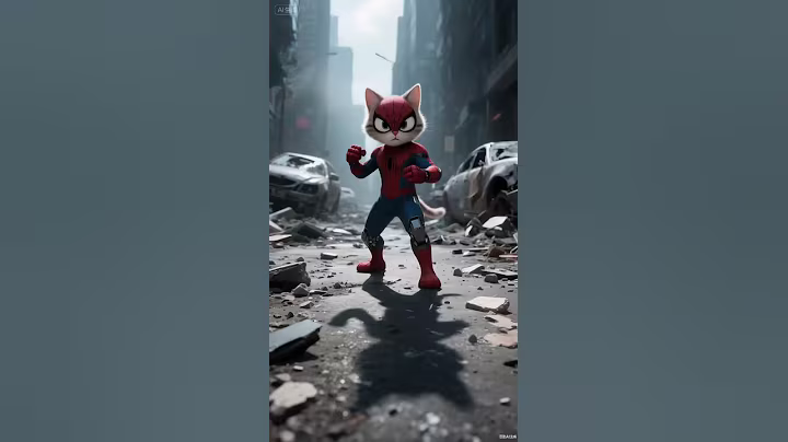 AI Reimagined Spider-Man... as a Kitten. My heart wasn't ready for this. 😭❤️
