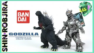 Bandai Movie Monster: Godzilla Tokyo S.O.S. - Godzilla & Kiryu (2003) | Double Review