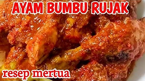 Thumbnail of RESEP DAN CARA MEMBUAT AYAM BUMBU RUJAK YANG MUDAH DAN ENAK