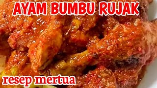 Resep Ayam Goreng Kecap Kering Bumbu Spesial. 