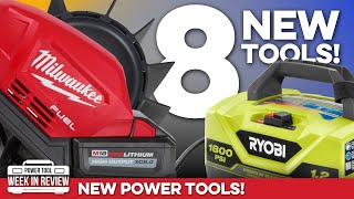 BREAKING! 8 New Power Tools ANNOUNCED on the SAME DAY! Let's GO!