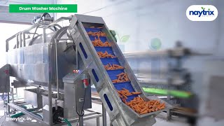 Rotary Dum Washer For Root Vegetable Root Vegetable Washer Machine