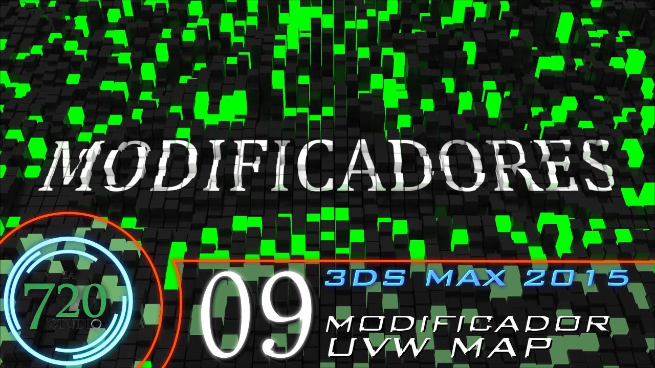 09. 3DS MAX 2015 Tutorial - Modificador Uvw Map - En Español - YouTube