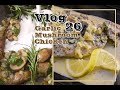 Vlog-26|Cozy Lunch Making Garlic Mushroom Chicken🍗|🧄|(غداء دافئ(دجاج المشروم  بالثوم