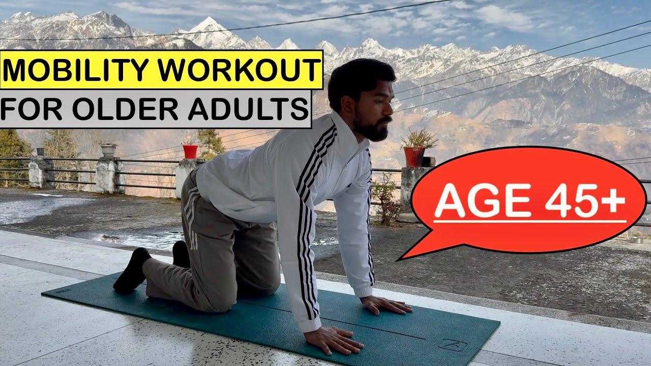 Daily Exercise 8.. Mobility Workout For Older Adults (Age 45+)