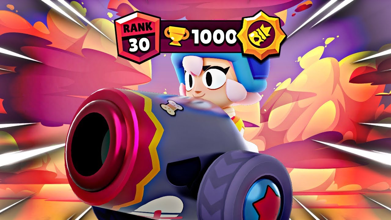 Rank 30 Bonnie in Brawl Ball - 1000🏆 - YouTube