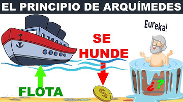 El Principio de Arquímedes | ¿POR QUÉ flotan los Barcos?