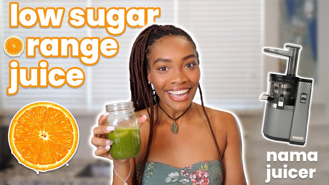 Nama Cold Press Juicer Vitality 5800 Try Kale Orange Juice with