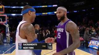 Sacramento Kings at New York Knicks- December 4, 2016