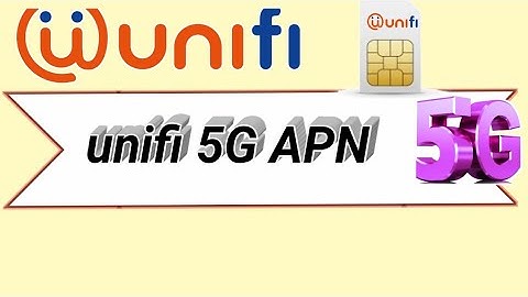 Unifi Malaysia 5G internet Settings Manually for Android