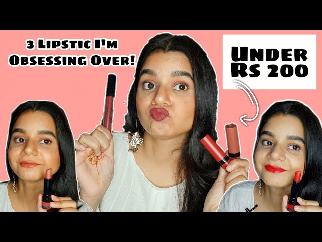 3 Makeup Revolution Lipsticks Under Rs