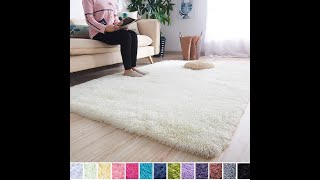 Noahas Ultra Soft Shaggy Area Rugs Fluffy Living Room Carpet Bedroom-Advance -2020 screenshot 1