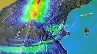 Stanford scientists developed a new "virtual earthquake" technique and
have used it to confirm prediction that los angeles would experience
stronger than e...