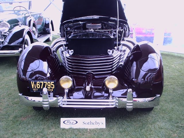 1937 Cord 812 Supercharged Simeone Foundation Automotive Museum 1937 Cord Model 812 Convertible Supercharged Maroon Ameliaisland031017