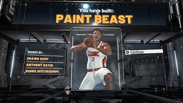 *NEW* BEST PAINT BEAST BUILD ON 2K21! MOST OVERPOWERED PF!
