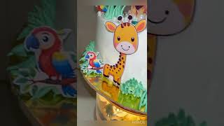 🌿🦁 A little jungle magic, a lot of birthday love! 🐘🦒🦓
