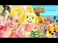 I Tried the Animal Crossing Palette While Learning About Teddy Bears! (Makeup and a Movie)