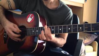 Video thumbnail of "Hedonism (Skunk Anansie) acoustic guitar cover by Danovalse"