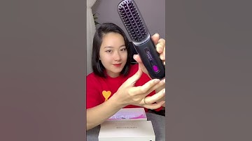 Lược điện không dây ion âm