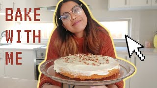 bake with me // carrot cake edition