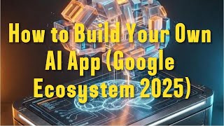 Stop Using ChatGPT Start Building Apps: How to Build Your Own AI App (Google Ecosystem 2025)