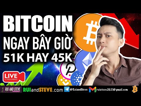 BITCOIN lên 51k hay xuống 45k !!? | update xu hướng btc ngay bây giờ | Ruisteve #374