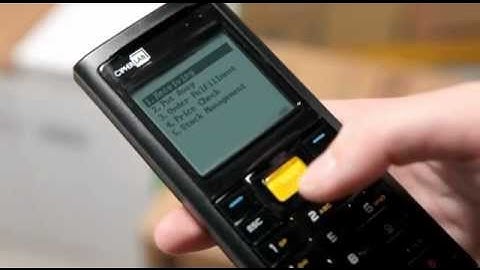 CipherLab 8200 Retail Inventory Management