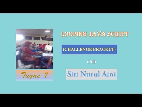 Looping Java Script (challenge bracket)