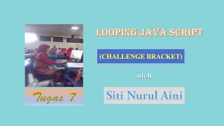 Looping Java Script (challenge bracket)