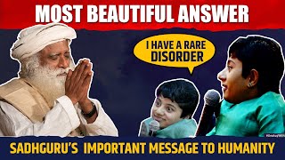 Sadhguru's BEAUTIFUL ANSWER To A Question On Differently Abled | Sadhguru