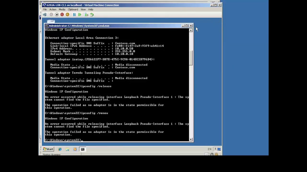 windows 7 Course 6292A | M04-L02 | Configuring IPv6 Addressing  || MCTS 70-680