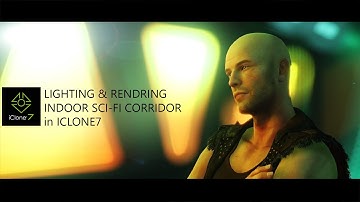 Lighting and Rendering Indoor Sci-fi scene in Iclone7 | Tutorial
