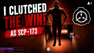 I clutched the win! as SCP-173