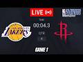 NBA LIVE! Los Angeles Lakers vs Houston Rockets | April 19, 2026 | Game 1 NBA Playoffs Live