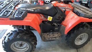 I bought a NonRunning Polaris Sportsman 500 H.O. #polaris #sportsman #atv #sxs