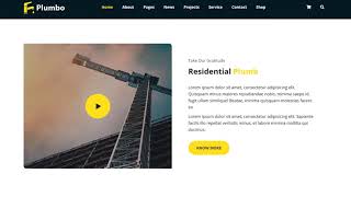 Plumbo - Responsive HTML5 Template
