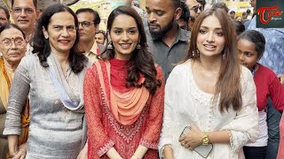 Lalbaugcha Raja Welcomes Manushi Chhillar...|#news #latestnews #bollywood #latest #vinayakachavithi