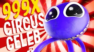 [999X SPEED] Purple Rainbow Friends - Circus Celebrity (official song) by White Huggy Wuggy 60,394 views 1 year ago 4 minutes, 14 seconds