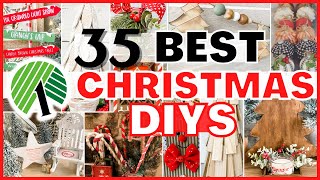 🎄Festive Dollar Tree CHRISTMAS DIYS & Decor you will want to make this season!