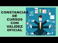Soy Docente: CONSTANCIAS DE CURSOS CON VALIDEZ OFICIAL