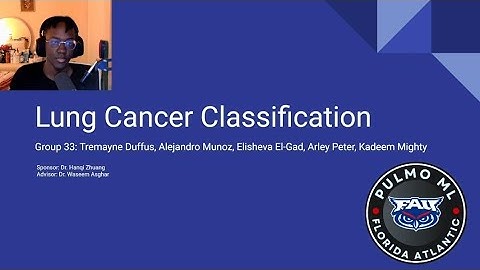 Multiclass Cancer Classification (Pulmo ML) Video Presentation