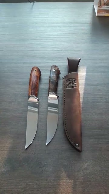 Охотничий нож из порошковой нержавеющей стали М390 #knife #handmade ...