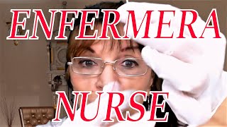 ASMR ENFERMERA ESCOLAR TE ATIENDE CON AMOR-THE SCHOOL NURSE