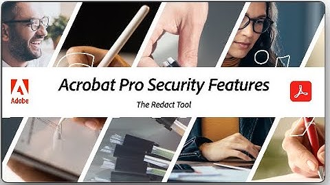 Acrobat Pro - Using the Redact Tool to Remove Content