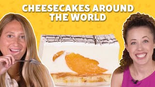 We Tried Cheesecakes from Around the World | Taste Test | Food Network